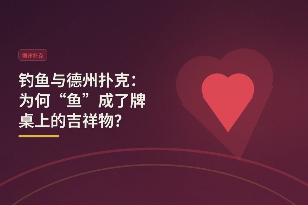 https://www.reddit.com/r/poker/comments/1uhyptt/poker_has_made_fish_the_light_of_my_life/ - 【玩家趣谈】钓鱼与德州扑克：为何“鱼”成了牌桌上的吉祥物？