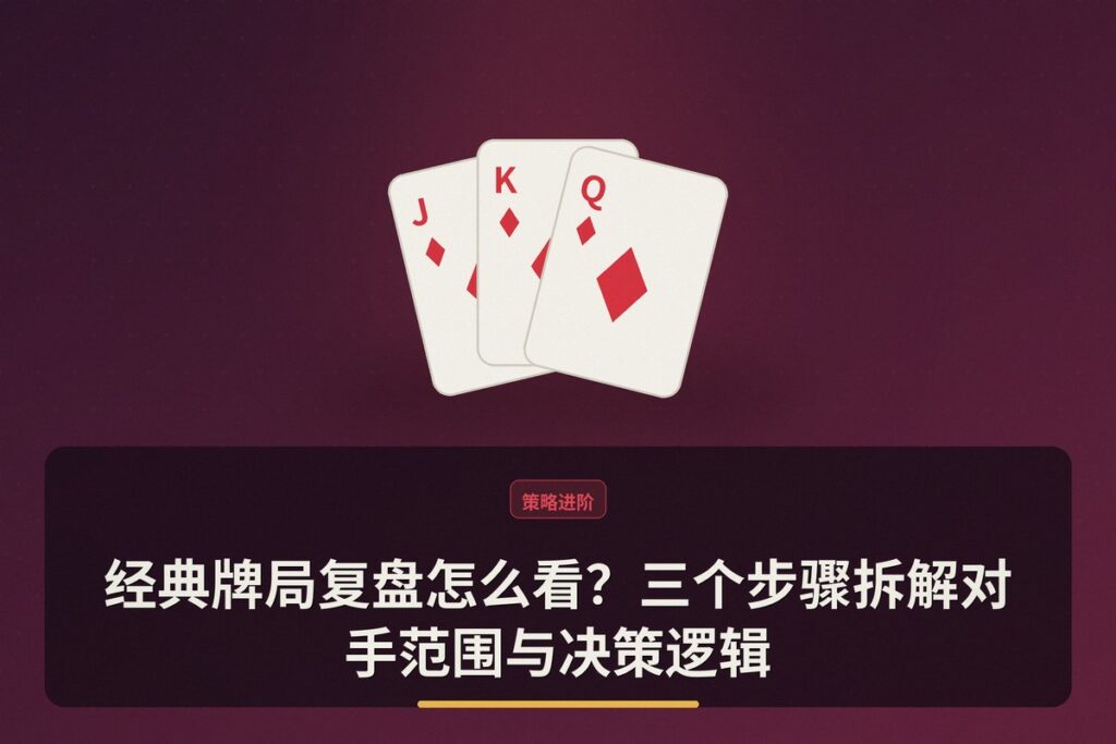 经典牌局复盘怎么看 - 经典牌局复盘怎么看？三个步骤拆解对手范围与决策逻辑