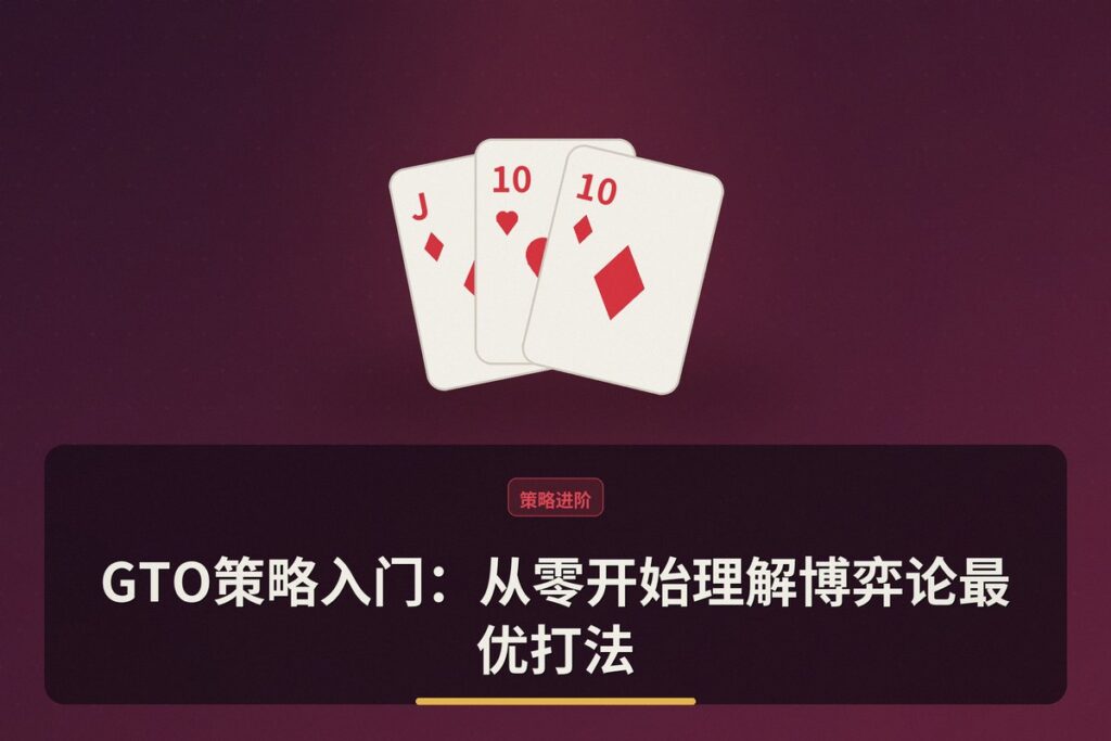 GTO策略入门 - GTO策略入门:从零开始理解博弈论最优打法