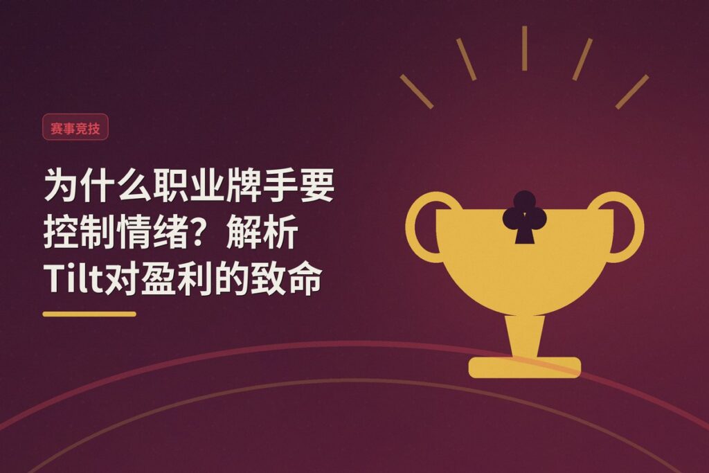 为什么职业牌手要控制情绪 - 为什么职业牌手要控制情绪？解析Tilt对盈利的致命影响