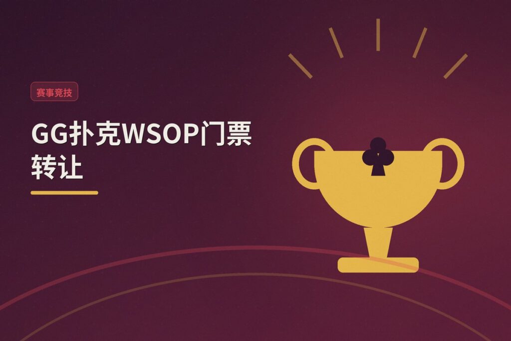 https://www.reddit.com/r/poker/comments/1uinih7/gg_poker_transferable_150_wsop_stage_4_ticket/ - GG扑克WSOP门票转让：Stage 4票据如何安全变现