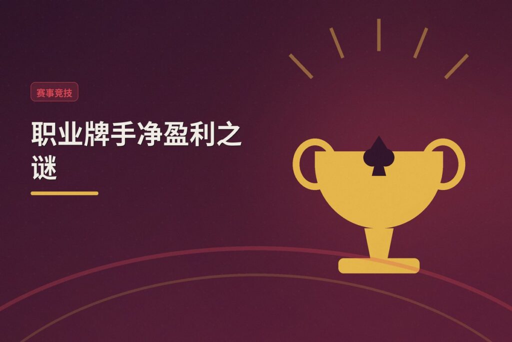 https://www.reddit.com/r/poker/comments/1ugf2qp/i_know_this_is_probably_dumb_to_ask_but_is_there/ - 职业牌手净盈利之谜：为何账面成绩与实际收入天差地别